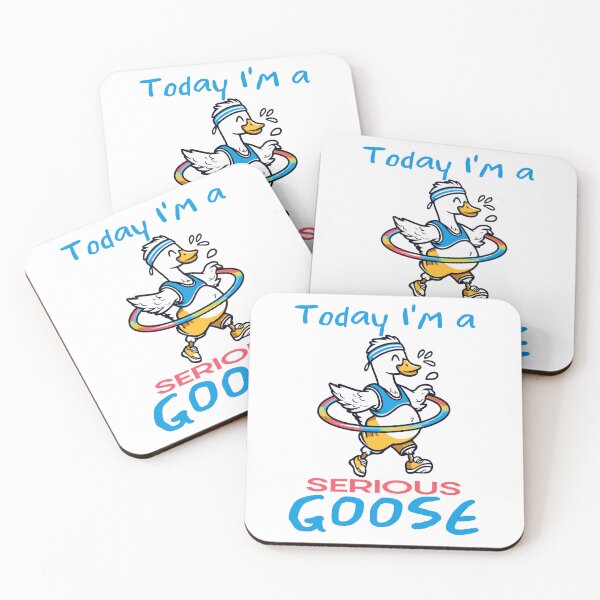 Item preview, today i'm a serious goose funny hula loop workout designed and sold by Colorfulman.