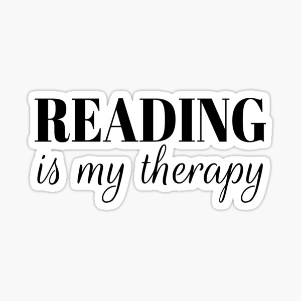 Artikel-Vorschau von Lesen ist meine Therapie, designt und verkauft von coolfuntees.