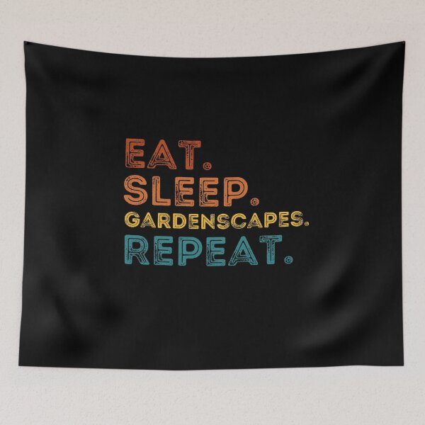 Item preview, Eat sleep Gardenscapes repeat designed and sold by belladesign7.