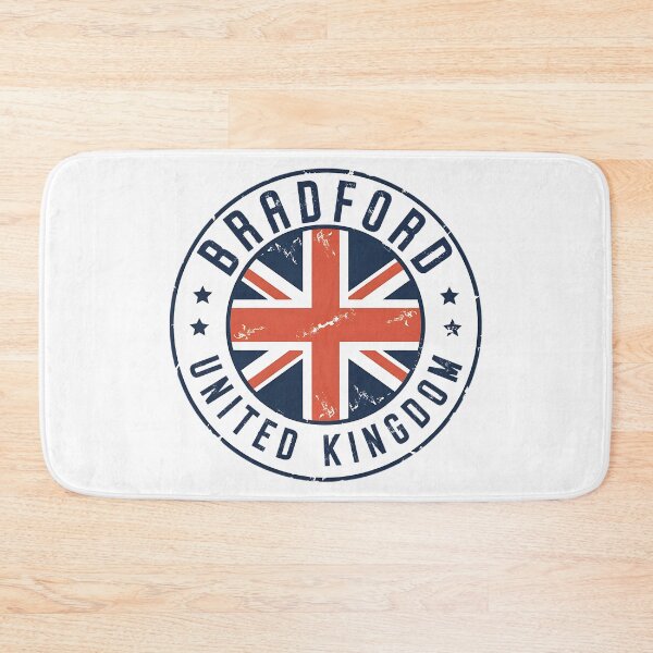 Item preview, Bradford United Kingdom Vintage Travel Emblem designed and sold by jeshands.