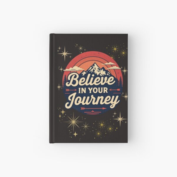 Item preview, Believe in Your Journey tee graphic - vintage graphic design, retro design designed and sold by Ctrl+P Studio.