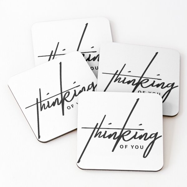 Item preview, Thinking of You – Minimalist & Emotional Quote Gift designed and sold by ReggieDior.