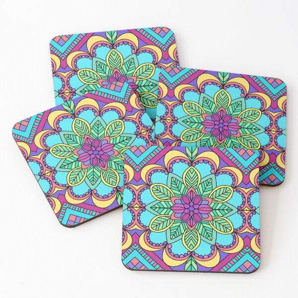 Item preview, Colourful mandala art  designed and sold by MindfulArtSandy.