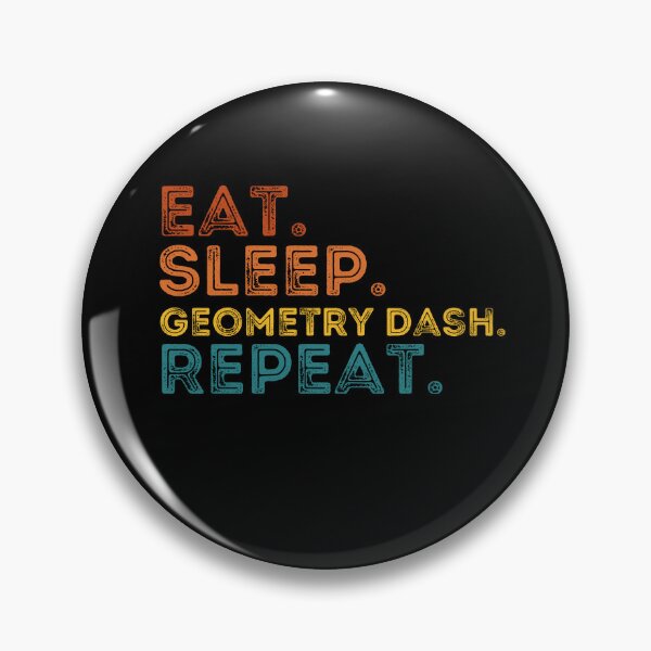 Item preview, Eat sleep geometry dash repeat designed and sold by belladesign7.