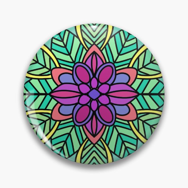 Item preview, Colourful mandala art  designed and sold by MindfulArtSandy.