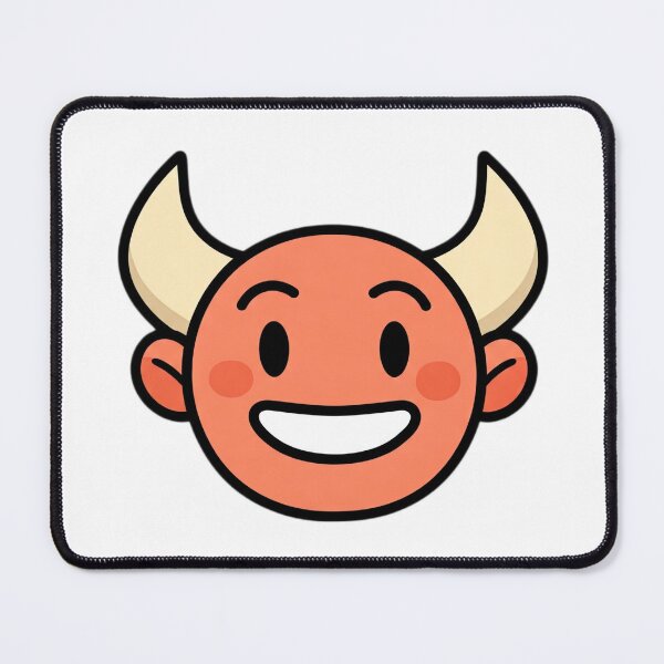 Item preview, Image of a smiling devil designed and sold by kubawsx.