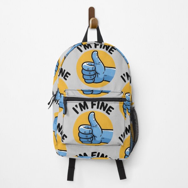 Item preview, I'm Fine – Thumbs Up! designed and sold by Vivid Art Zone.