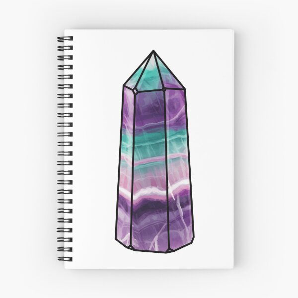 Item preview, Rainbow Flourite Obelisk designed and sold by paperandp!xels.
