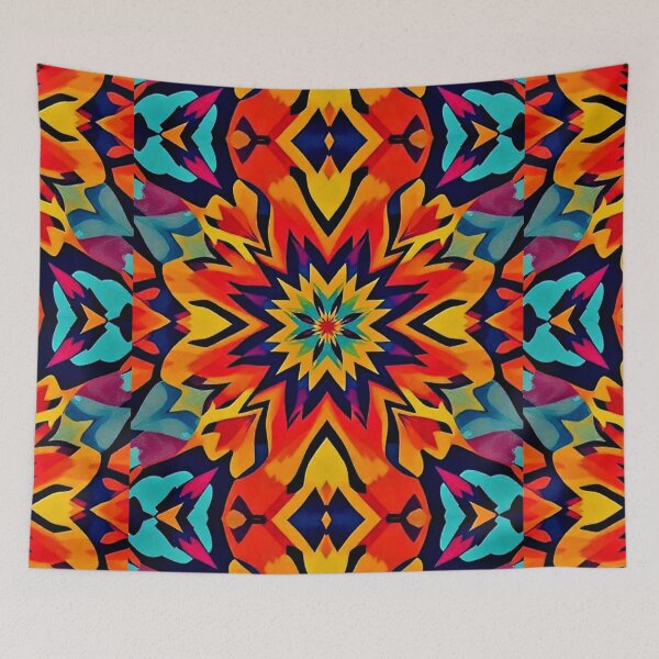 Item preview, Colorful abstract decorative pattern  designed and sold by Dogandesighn.
