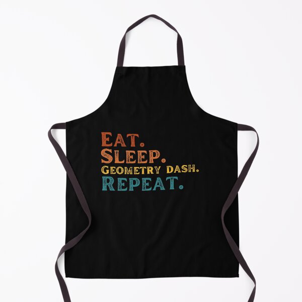 Item preview, Eat sleep geometry dash repeat designed and sold by belladesign7.