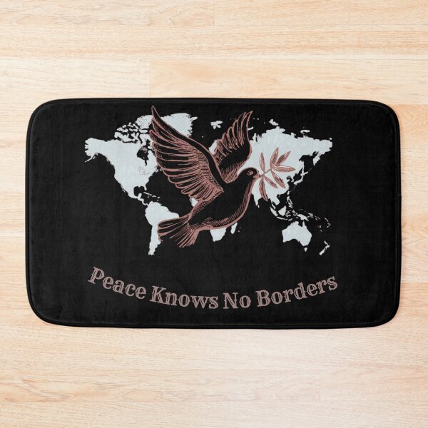 Item preview, Peace Knows No Borders  designed and sold by mirciashop.
