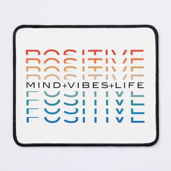 Item preview, Positive mind, vibes & life designed and sold by DesignPMG.