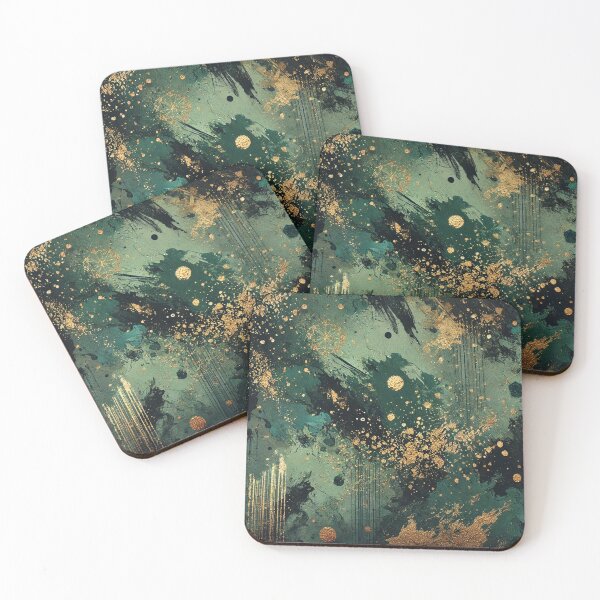Item preview, Golden Clusters designed and sold by MoonBliss-co-uk.