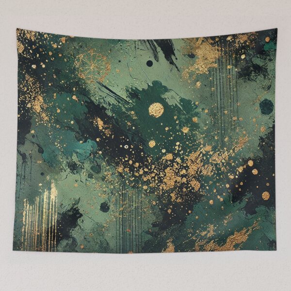 Item preview, Golden Clusters designed and sold by MoonBliss-co-uk.