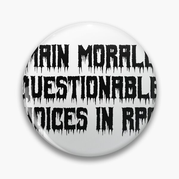 Item preview, I main morally questionable choices in RPGs designed and sold by Ninjacatoff.