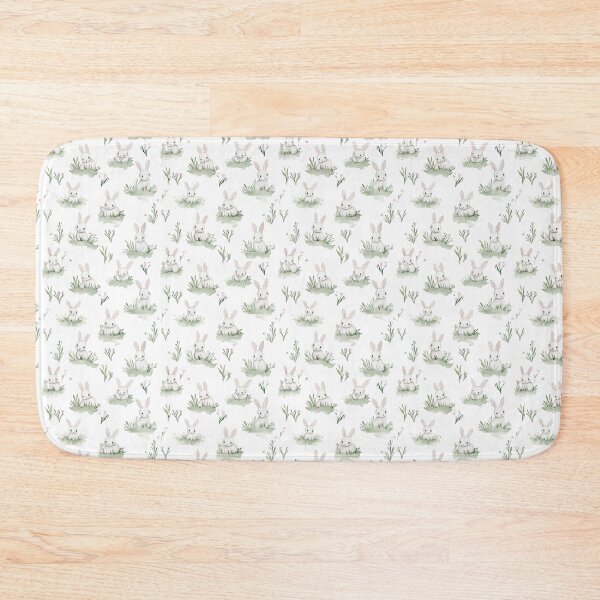 Item preview, cute watercolour bunnies designed and sold by PoppyLaneStudio.