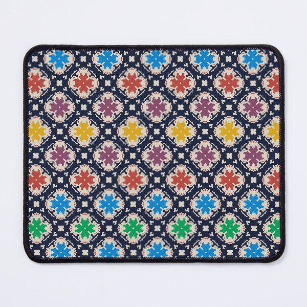 Item preview, Ornate geometric pattern and artfully abstract multicolored background designed and sold by Pixeeless.