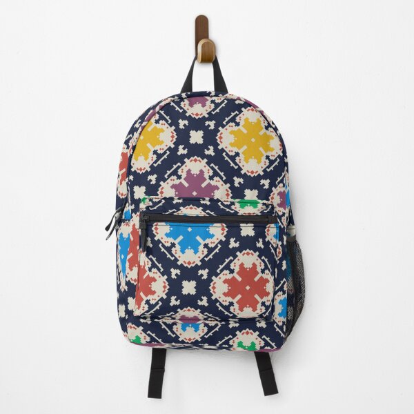 Item preview, Ornate geometric pattern and artfully abstract multicolored background designed and sold by Pixeeless.