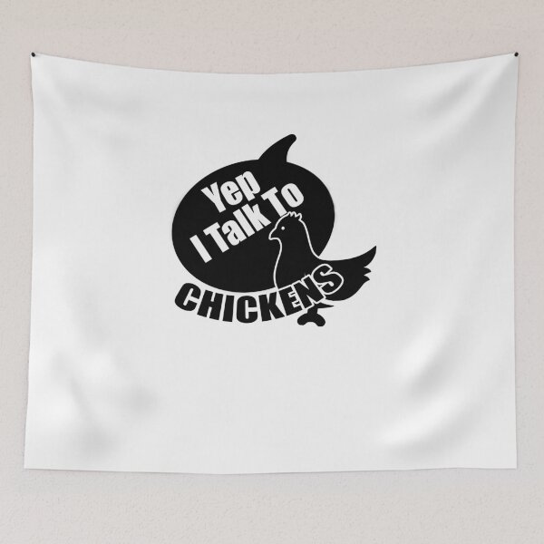 Item preview, Yep I Talk To Chickens  designed and sold by TeeTimeGuys.