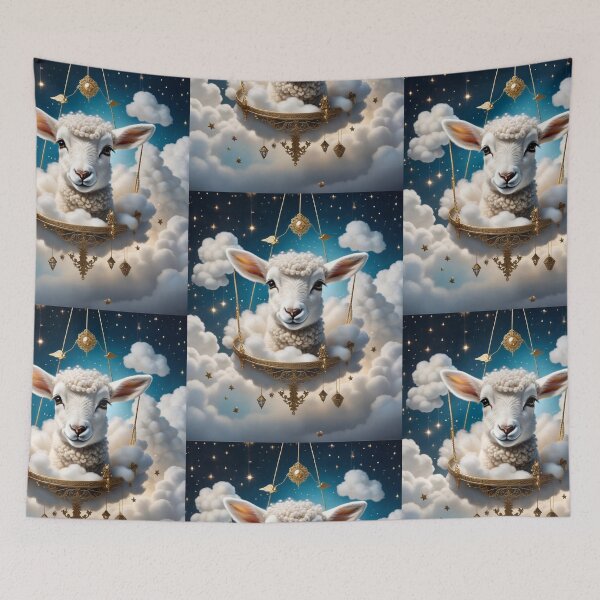 Item preview, Baroque lamb in the skies designed and sold by PhilDreams.