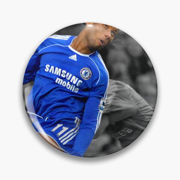 Item preview, Didier Drogba Leaping Into Action designed and sold by AndyEvansPhotos.