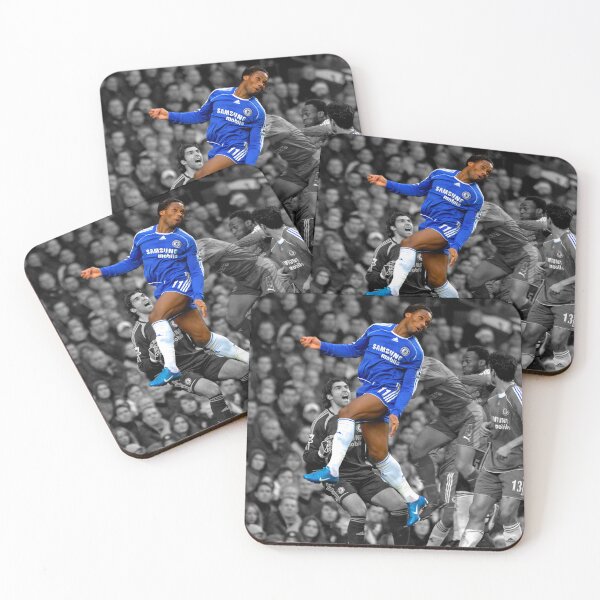 Item preview, Didier Drogba Leaping Into Action designed and sold by AndyEvansPhotos.