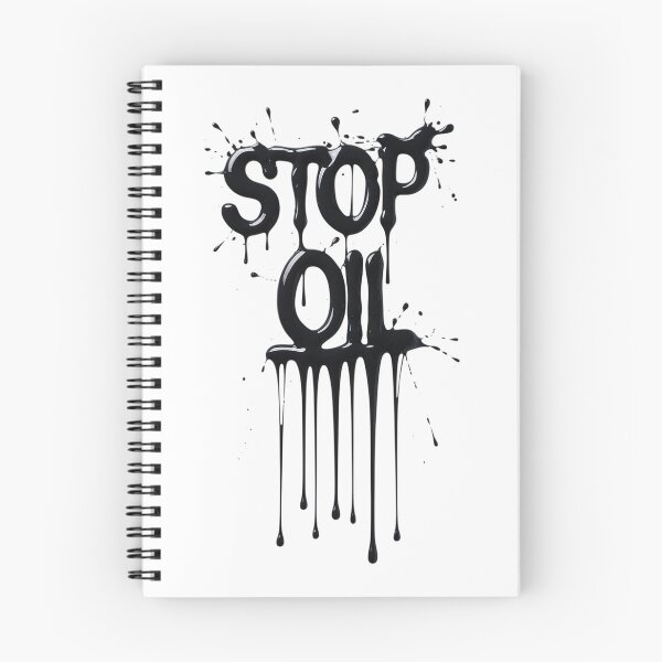 Item preview, STOP OIL - Crude Protest Art designed and sold by 442workshop.
