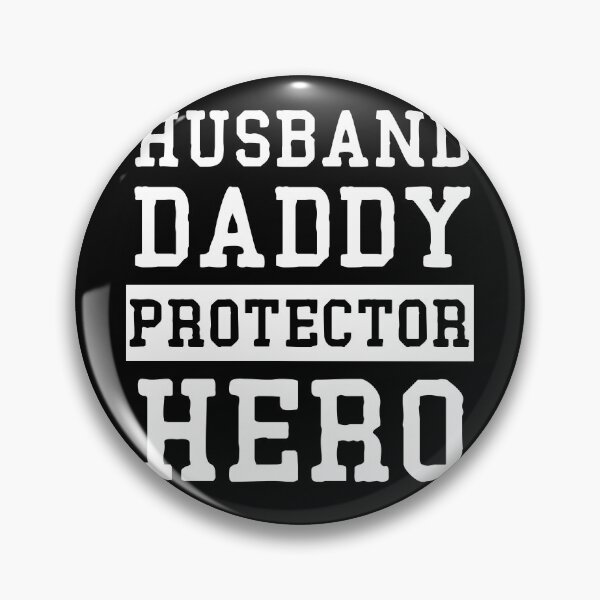 Item preview, Husband Daddy Protector Hero Father's Day Dad Gift Shirt designed and sold by StreetArtPro.