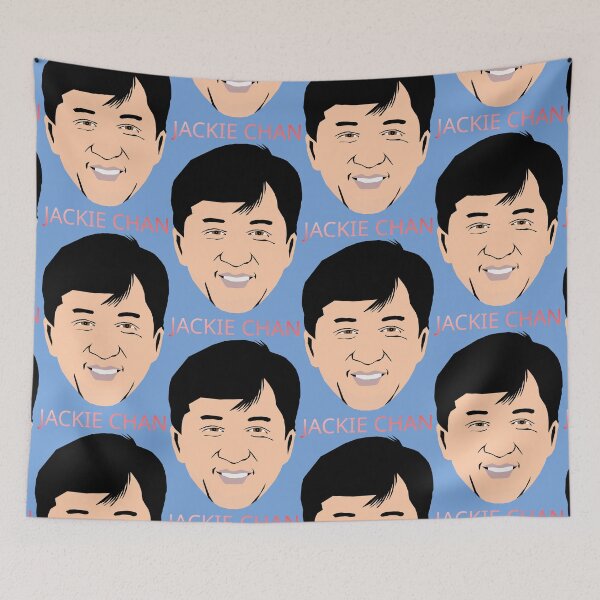 Item preview, Jackie Chan  illustration designed and sold by ZooStateofMind.