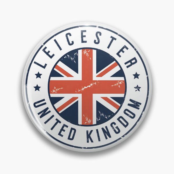 Item preview, Leicester United Kingdom Vintage Travel Emblem designed and sold by jeshands.