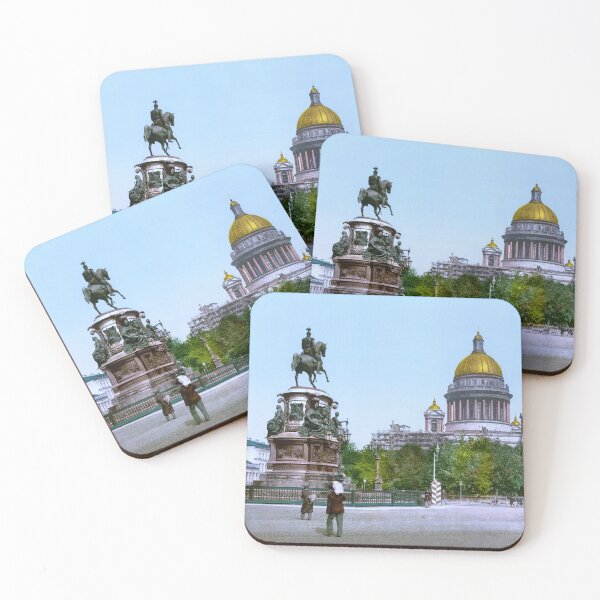 Item preview, Saint Isaac's Square in Saint Petersburg designed and sold by 19th Century in Color.