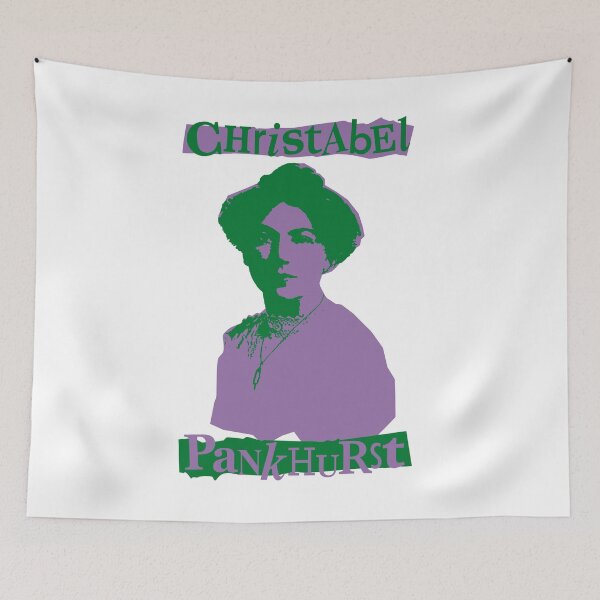 Item preview, Christabel Pankhurst designed and sold by dimensionfourD4.