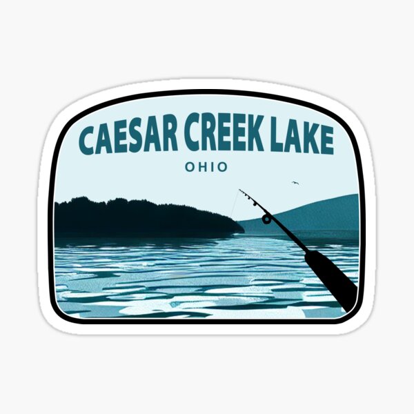Item preview, Caesar Creek Lake Ohio Fishing Rod designed and sold by Esskay Designs.