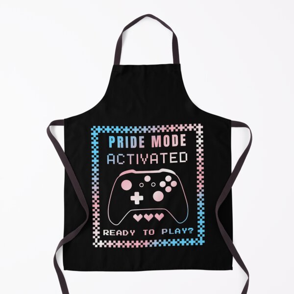 Item preview, Gaming LGBTQ, Transexual pride flag graphic, Pride Mode, Activated, Ready to Play Slogan, Rainbow Game Console, LGBTQ, summer, summer vibes, rainbow colors, Gaymer, designed and sold by PrideBeProud.