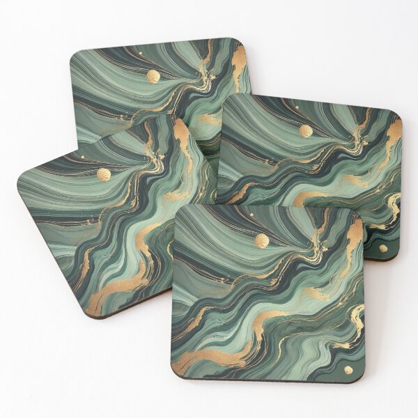 Item preview, Golden Tides designed and sold by MoonBliss-co-uk.