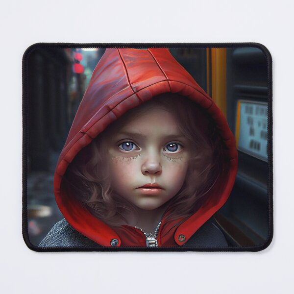 Item preview, Grunge Child Orange Hoody designed and sold by ARTIMITY.