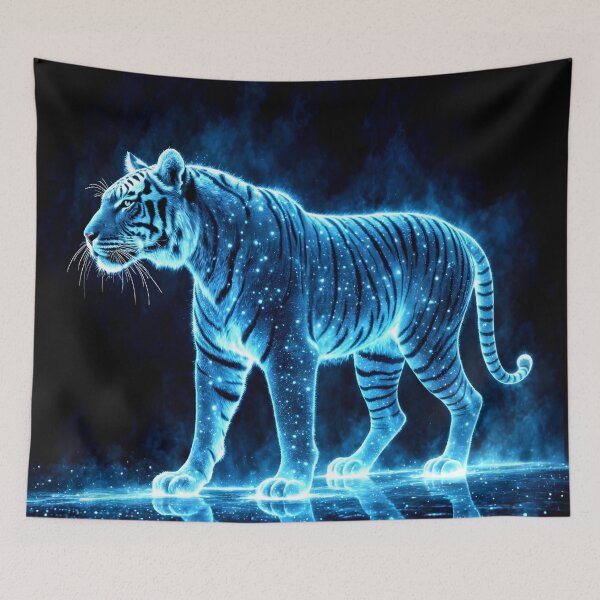 Item preview, Luminescent Tiger designed and sold by AnmitsuArt.