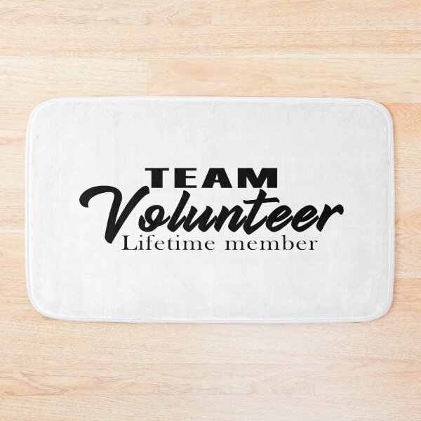 Item preview, team volunteer lifetime member designed and sold by AdrianShirt.