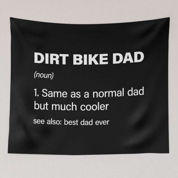 Item preview, Funny Dirt Bike Dad definition designed and sold by RareBunny.
