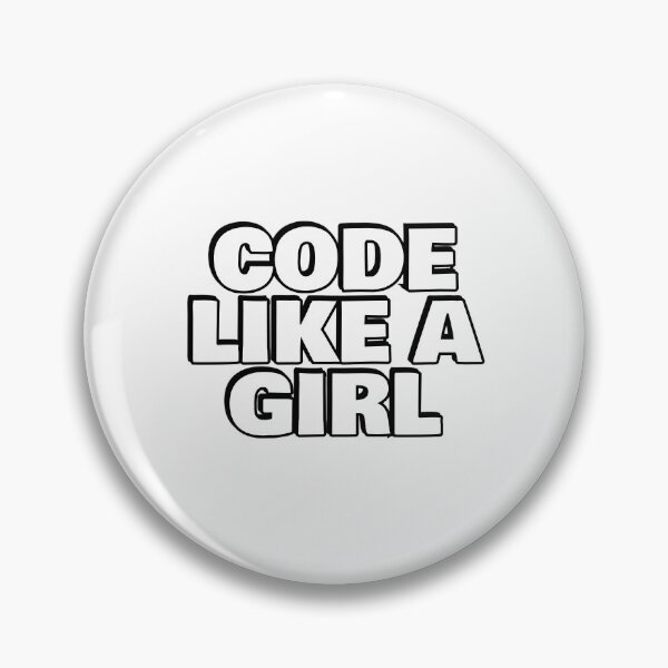 Item preview, Code Like A Girl - girls who code designed and sold by Inspirationmotivation.