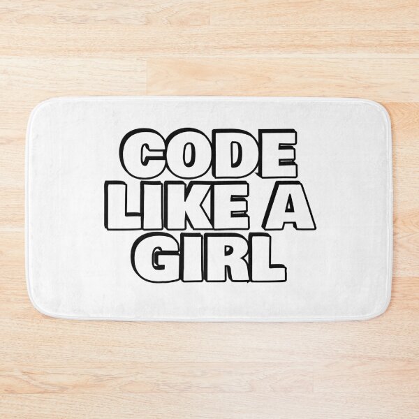 Item preview, Code Like A Girl - girls who code designed and sold by Inspirationmotivation.