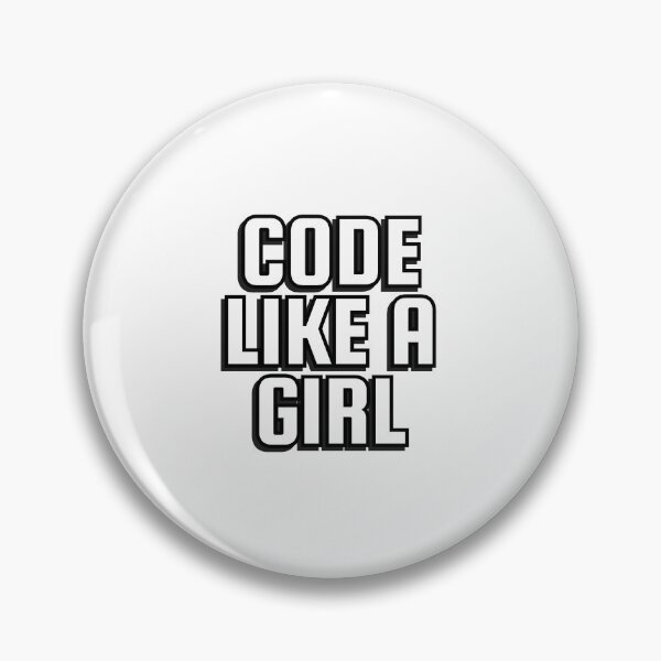 Item preview, Code Like A Girl - girls who code, women who code designed and sold by Inspirationmotivation.