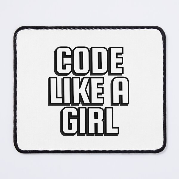 Item preview, Code Like A Girl - girls who code, women who code designed and sold by Inspirationmotivation.