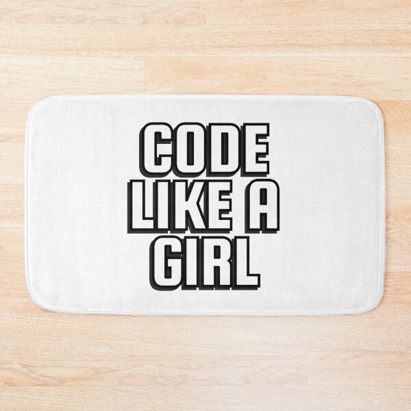 Item preview, Code Like A Girl - girls who code, women who code designed and sold by Inspirationmotivation.