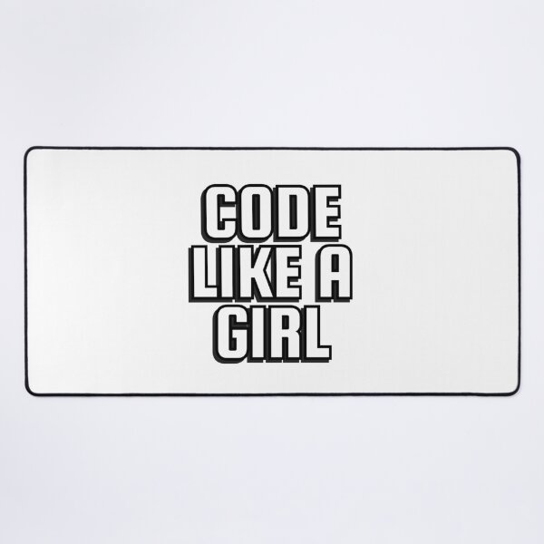 Item preview, Code Like A Girl - girls who code, women who code designed and sold by Inspirationmotivation.