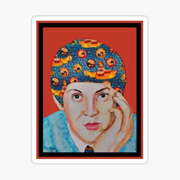 Item preview, Paul McCartney art work  designed and sold by calamityjay.