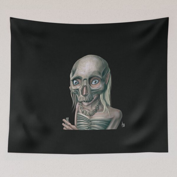 Item preview, Macabre Elf with Skull Mask designed and sold by AnneOther.
