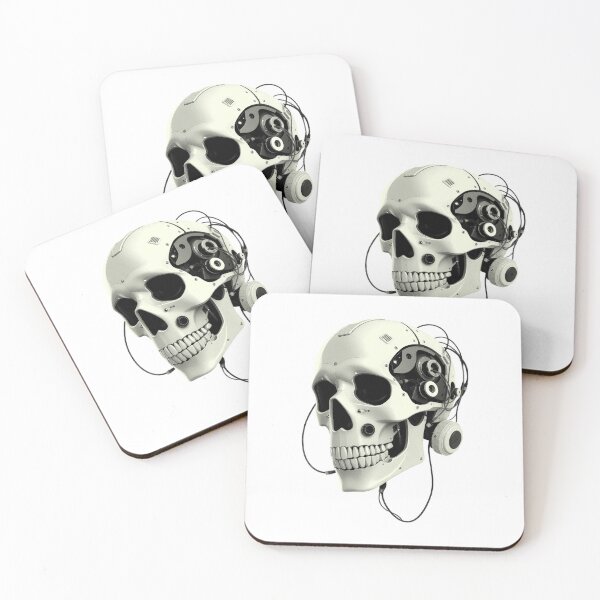 Item preview, Cybernetic skull designed and sold by krabbaraban.