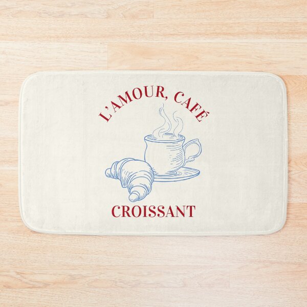 Item preview, Love, coffee and croissant (in french) designed and sold by Peerless-Prime.