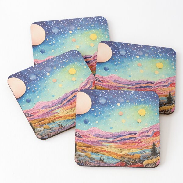 Item preview, Universe Night | Psychedelic Landscapes | Sublime Nature designed and sold by monkeybusiness.pt.